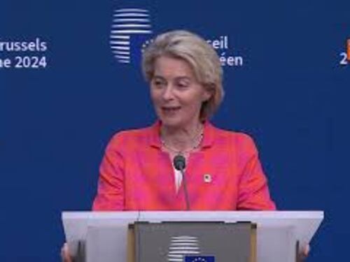 Consiglio Ue, von der Leyen: "Grata ai leader per avermi scelta"