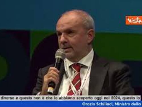 Schillaci: Intelligenza artificiale opportunità incredibile, ma occorre regolamentazione chiara