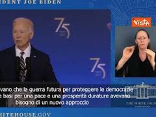 Biden: “75 anni fa fondazione Nato, più grande ed efficace alleanza difensiva del mondo”