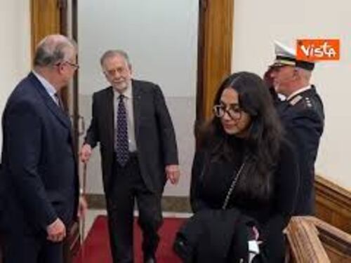 Francis Ford Coppola arriva in Campidoglio per ricevere Lupa capitolina