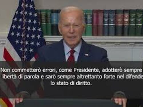 Proteste in Università Usa, Biden: No alla violenza