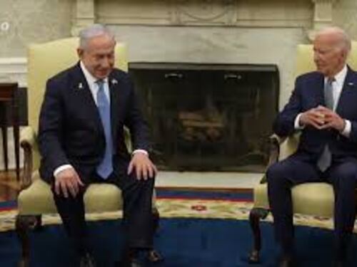 Netanyahu ricevuto da Biden alla Casa Bianca