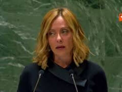 Meloni all'Onu: "Effetto domino da aggressione russa a Ucraina"