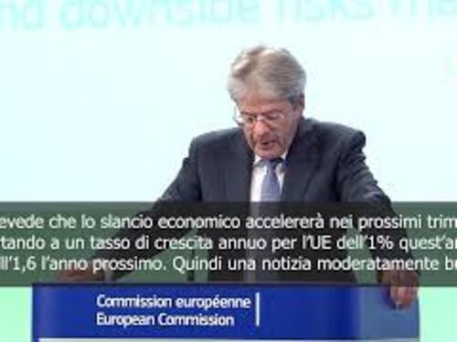 Gentiloni: "Su crescita economica in Ue notizie moderatamente buone”