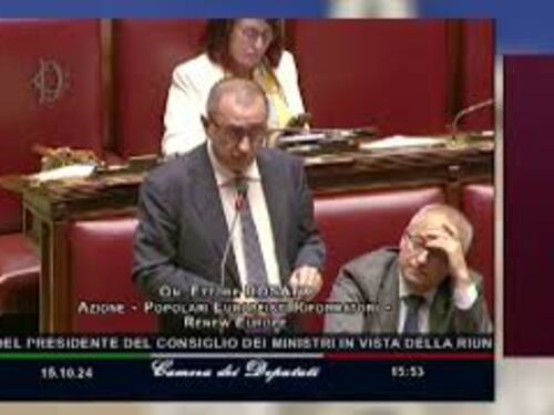 Rosato (Azione): "Serve Europa forte o saremo sempre più irrilevanti"