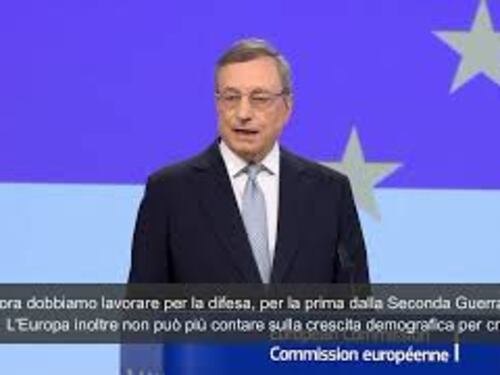 Draghi: "La crescita dell'Europa sta rallentando, non possiamo più ignorarlo"