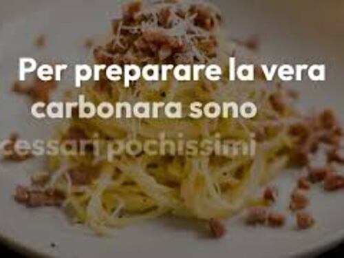 Carbonara Day, ecco come è nato il celebre piatto romano - INFOGRAFICA