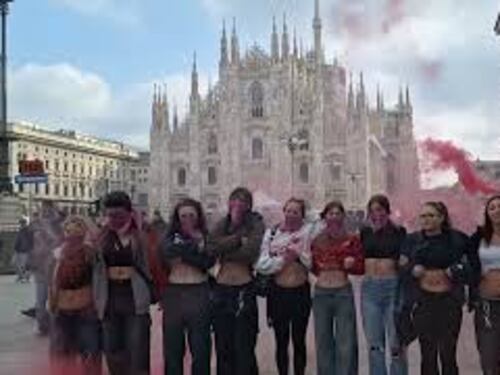 Milano scende in piazza per lo sciopero generale transfemminista