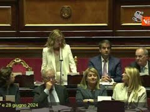 Meloni: "Italia si deve piegare a decisioni già assunte? State facendo outing"