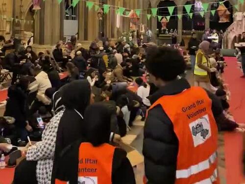 Iftar nella cattedrale anglicana di Bristol