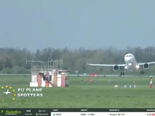 Paura sul Venezia-Dublino: l’aereo non atterra per la tempesta