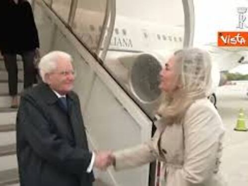 Il Presidente Sergio Mattarella arriva a New York per conferenza su Pace e Giustizia