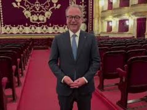Mulè in Ucraina con delegazione Camera: Al teatro di Odessa radici di un popolo che reclama libertà