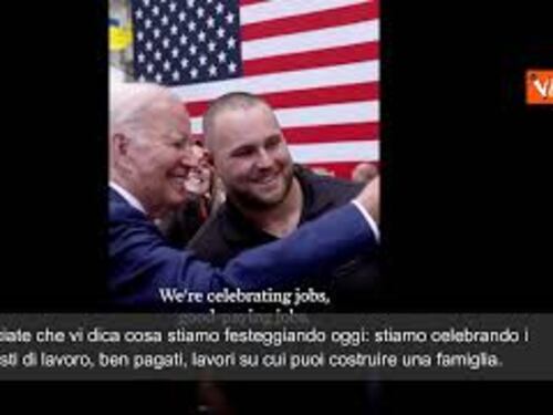 Biden celebra Labor Day: "L'America è stata costruita dalla classe media"