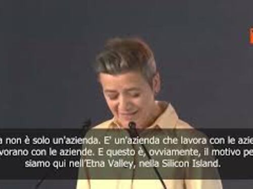 Vestager (Commissione Ue) a STMicroelectronics: Fieri di fare nostra parte nel progetto