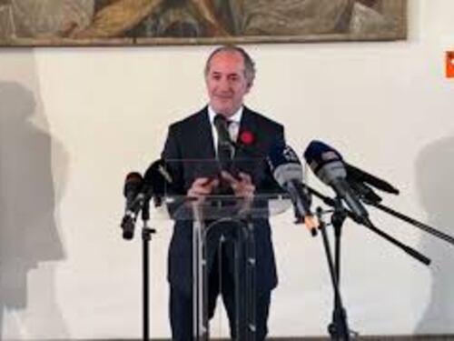Zaia: "25 aprile non è Amarcord, ma basta con i motivi di scontro e polemica"