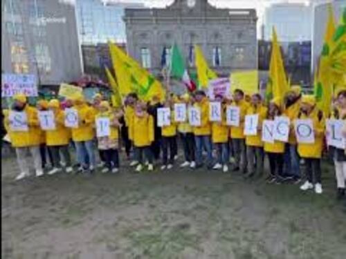 "Stop terre incolte", la protesta Coldiretti a Bruxelles con gli agricoltori europei