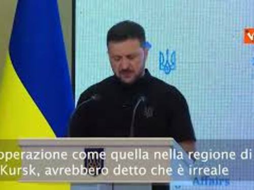 Zelensky su attacco nella regione di Kursk: Difesa preventiva contro terrorismo russo