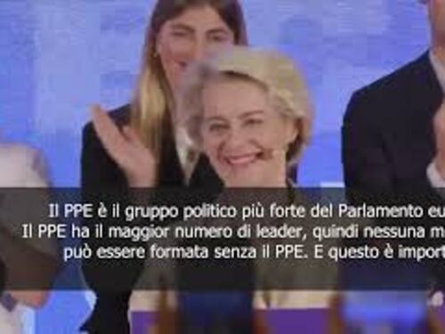 Von der Leyen: "Ppe partito più forte in Ue, fermeremo gli estremismi"