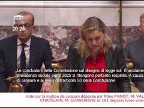 Passata la mozione di sfiducia in Francia, cade il Governo Barnier. L'annuncio