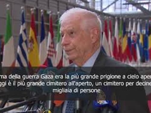 Borrell: Gaza da prigione a cimitero a cielo aperto - SOTTOTITOLI