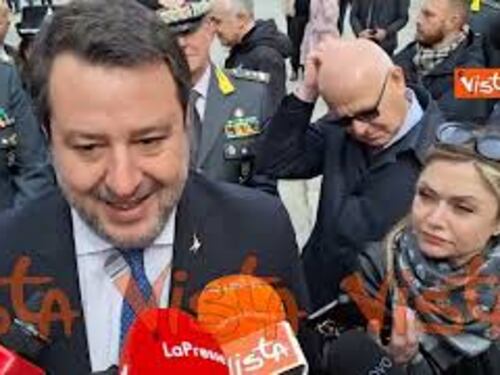25 aprile, Salvini: "A Roma vergognosa aggressione alla Brigata ebraica"