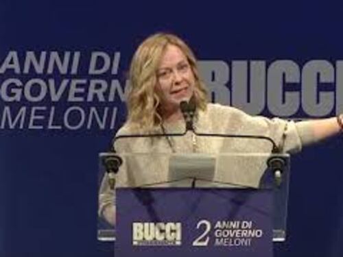 Regionali Liguria, Meloni: "Bucci uomo migliore per territorio, osceni attacchi su sua salute"