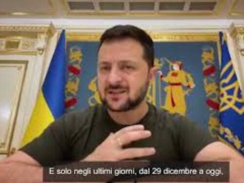 Zelensky: "Più di 500 missili e droni in 5 giorni dalla Russia"