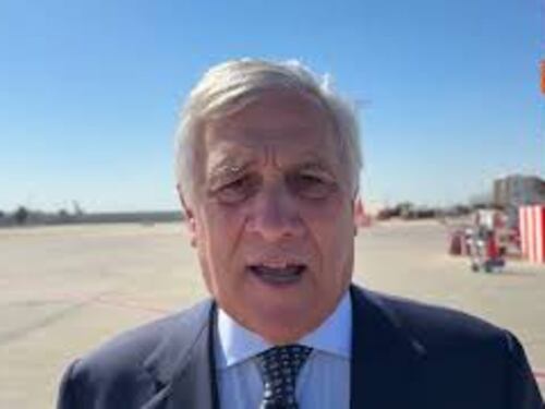Tajani a Tel Aviv: "Qui per missione di pace. Cessare fuoco e dar vita a due Stati"