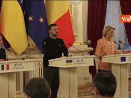 Europee, von der Leyen: "CIttadini Ue sanno che è importante aiutare Kiev"
