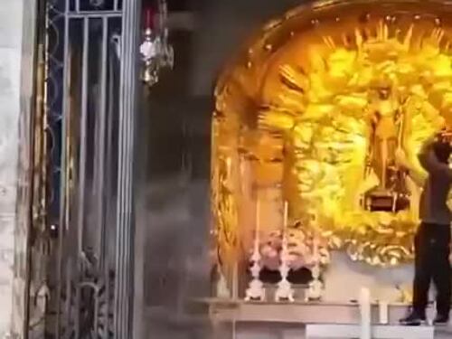 Immigrato afgano strappa le vesti della Madonna in Svizzera