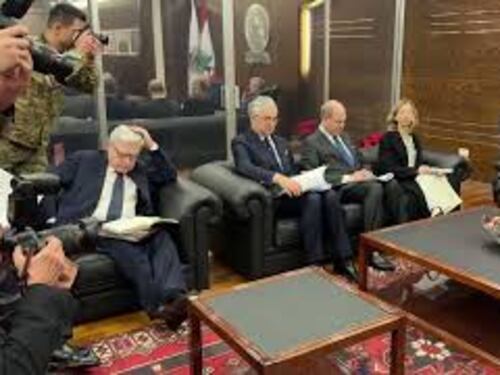 Tajani incontra il ministro della Difesa libanese Maurice Sleem