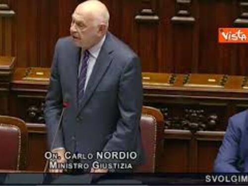 Nordio: "Frase giudice Patarnello grave, desta dolore. Meloni eletta dal popolo"