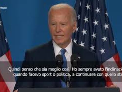 Biden: “Io ho dei limiti? Trump va in giro in golf cart”