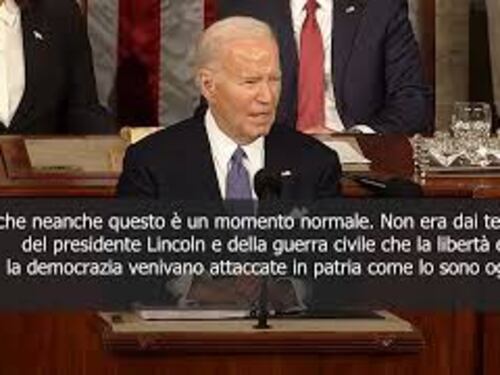 Biden: Libertà e democrazia sono sotto attacco