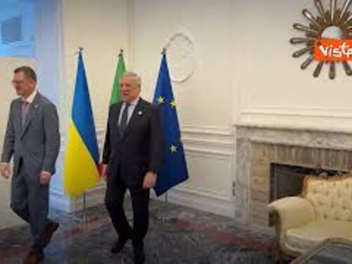 G7 Esteri, Tajani incontra l'omologo ucraino Kuleba