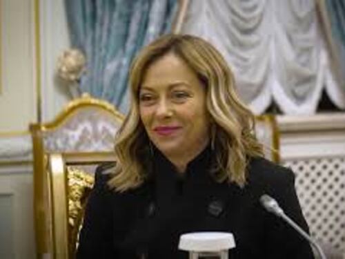 Le immagini dell'incontro tra Meloni e Zelensky a Kiev