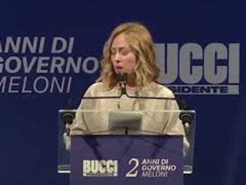 Meloni: "A sinistra sicuri che non saremmo durati, poi si sono svegliati tutti sudati"