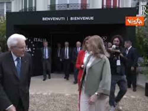 Mattarella inaugura Casa Italia, è la sede degli Azzurri alle Olimpiadi di Parigi