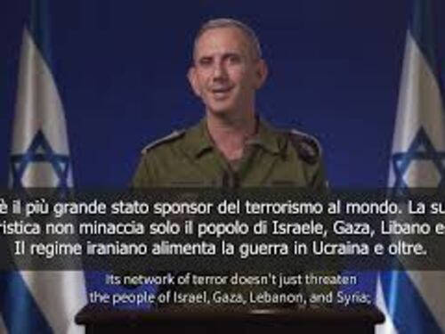 Esercito di Israele: Iran subirà conseguenze se aggraverà la situazione