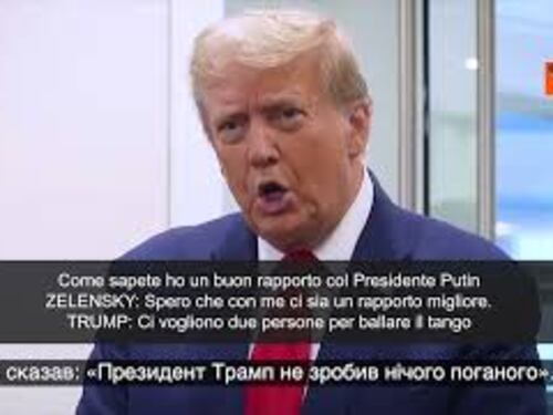 Lo scambio tra Zelensky e Trump: "Io meglio di Putin". "Il tango si balla in due"