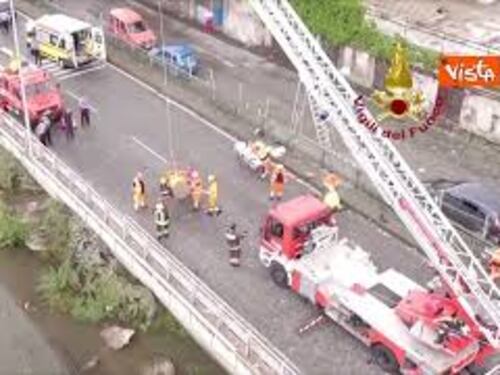 Anniversario crollo Ponte Morandi, ecco il ricordo dei Vigili del Fuoco per le vittime