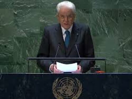Mattarella all'Onu: "La Russia ha la responsabilità di aver riportato la guerra in Europa"