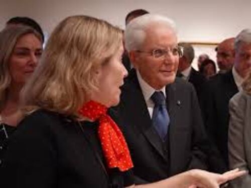 Mattarella ammira "Les demoiselles d'Avignon" di Picasso al MoMa di New York