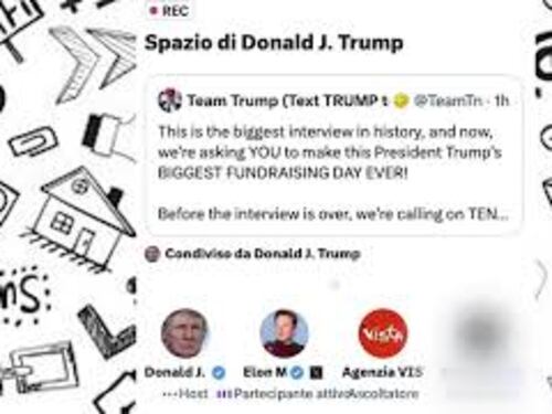 Diretta Trump-Musk in ritardo per problemi tecnici, il patron di X: "Attacco per non farlo parlare"