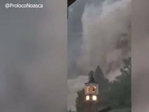 Le immagini del maltempo a Noasca e a Cogne, centinaia gli evacuati
