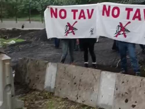 I No Tav si riappropriano del presidio di San Giuliano in Val Susa