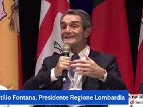 Fontana a Festival Regioni: "Con modello Lombardia primati in export e Pil"