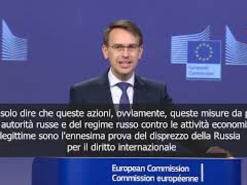 Commissione Ue: Ariston? Russia disprezza il diritto internazionale
