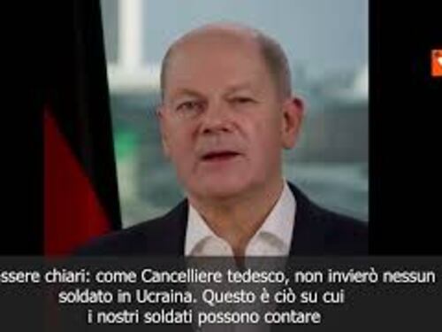 Scholz: La Nato non è e non sarà parte della guerra in Ucraina